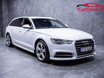 Vit Begagnad 2017 Audi A6 S-Line Kombi | 164 800 kr (Lite dyr)