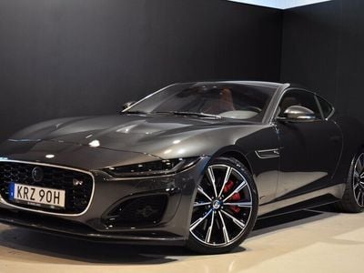 Grå Begagnad 2023 Jaguar F-Type R Sportkupé | 1 495 000 kr