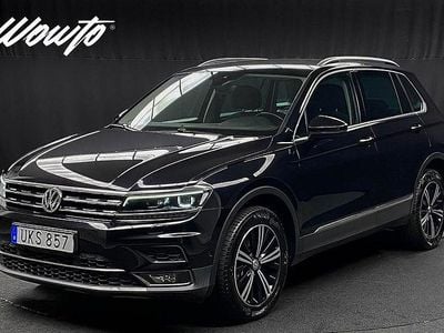 Svart Begagnad 2017 VW Tiguan Executive SUV | 254 800 kr (Marknadspris)