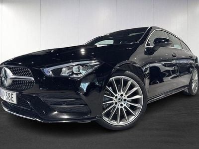 Svart Begagnad 2023 Mercedes CLA250 Shooting Brake AMG Kombi | 349 900 kr