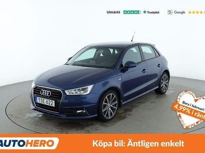 Blå Begagnad 2017 Audi A1 Sportback S-Line Halvkombi | 125 000 kr (Bra pris)