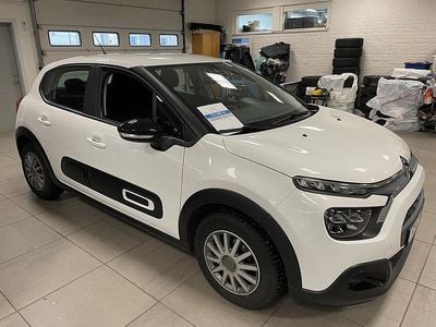 Vit Begagnad 2021 Citroën C3 Feel Halvkombi | 123 500 kr (Marknadspris)
