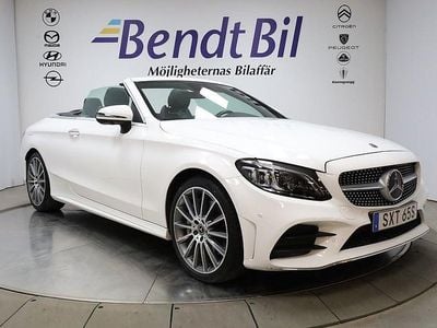 Vit Begagnad 2020 Mercedes C300 Cab | 459 500 kr (Dyr)
