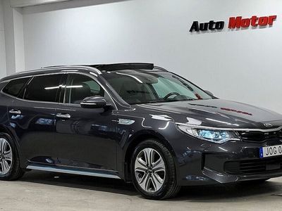 begagnad Kia Optima Hybrid SW Plug-in Pluspaket 2 Panorama Drag H K 2018, Personbil