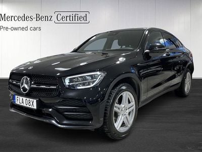 Begagnad Mercedes GLC300e AMG 320 HK (235 kW) 2023 Svart Sportkupé