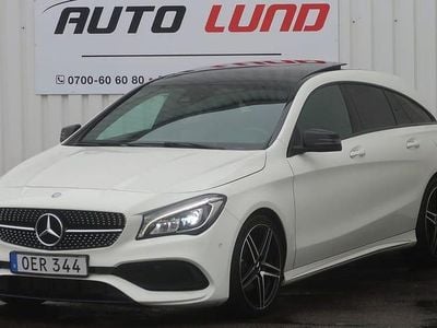 Begagnad Mercedes CLA200 Shooting Brake AMG 136 HK (100 kW) 2017 Vit Kombi