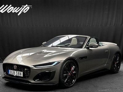 Grå Begagnad 2022 Jaguar F-Type R Cab | 1 429 800 kr