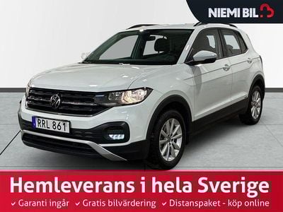 Vit Begagnad 2020 VW T-Cross S SUV | 174 900 kr (Marknadspris)