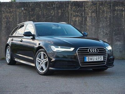 Begagnad Audi A6 191 HK (140 kW) 2018 Svart Kombi