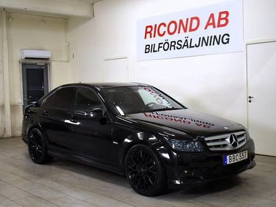 Svart Begagnad 2009 Mercedes C200 AMG Sedan | 99 900 kr (Lite dyr)