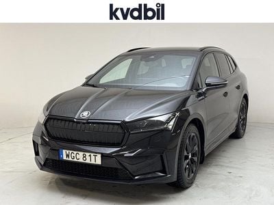 Svart Begagnad 2022 Skoda Enyaq iV SportLine SUV | 340 000 kr (Marknadspris)