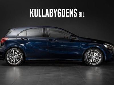 Begagnad Mercedes A45 AMG AMG 381 HK (280 kW) 2018 Blå Halvkombi