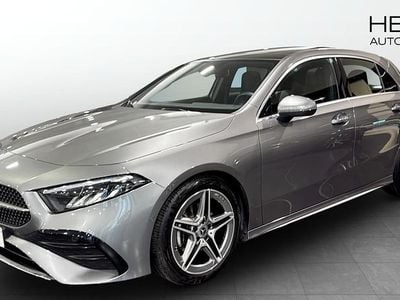 Svart Begagnad 2024 Mercedes A200 AMG Kombi | 389 900 kr