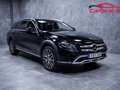 Begagnad Mercedes E220 All-Terrain 194 HK (142 kW) 2019 Svart Kombi