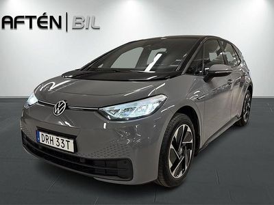 Grå Begagnad 2022 VW ID.3 Pro Performance Halvkombi | 259 800 kr (Marknadspris)
