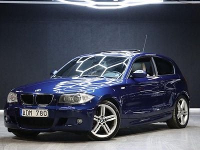 Begagnad BMW 120 Advantage 177 HK (130 kW) 2008 Blå Halvkombi