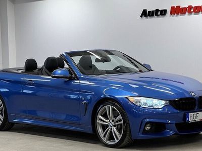 begagnad BMW 435 i Cab M-sport 306hk Sv-såld/H&K