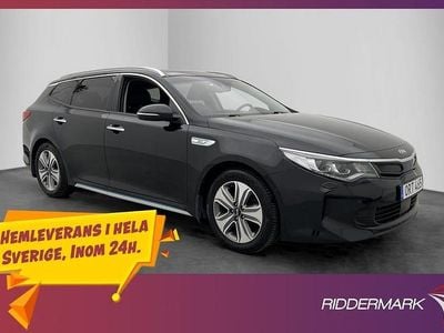 Svart Begagnad 2018 Kia Optima Advance Kombi | 159 900 kr (Marknadspris)
