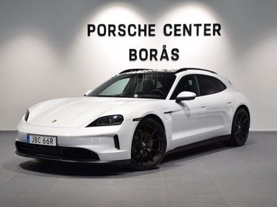Begagnad Porsche Taycan Sport Turismo 320 kW (436 HK) 2024 Ljusröd (grey) Sedan