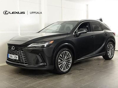 Begagnad Lexus RX450h+ Luxury Line 309 HK (227 kW) 2023 Svartmetallic SUV