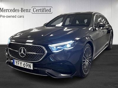 Grå Begagnad 2025 Mercedes E300 AMG Kombi | 629 000 kr