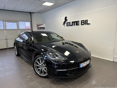 Svart Begagnad 2018 Porsche Panamera 4 Sport Turismo Sedan | 639 000 kr (Marknadspris)