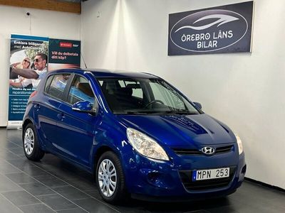 begagnad Hyundai i20 5-dörrar 1.2 77hk, Drag,Ny besiktad,Ny servad