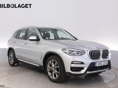 Begagnad BMW X3 xLine 186 HK (136 kW) 2018 Silver SUV