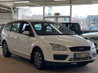 begagnad Ford Focus Kombi 1.8 Flexifuel 125hk Dragkrok, NyBes 0%RÄNTA