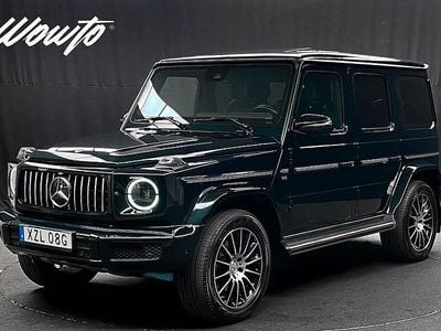 Mörkgrön (obsidian svart metallic) Begagnad 2019 Mercedes G500 AMG SUV | 1 295 800 kr