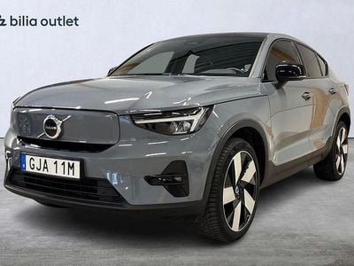 Grå Begagnad 2022 Volvo C40 Plus SUV | 329 000 kr (Marknadspris)