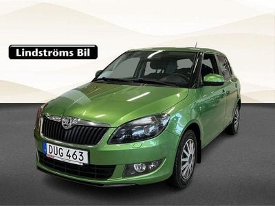 Begagnad Skoda Fabia Ambition 87 HK (63 kW) 2014 Grön Halvkombi