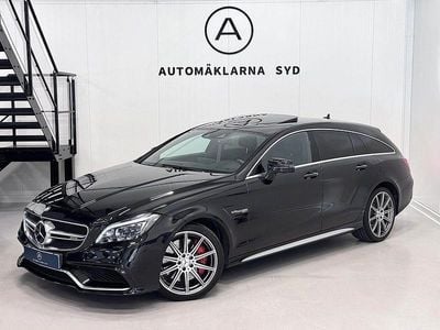 Svart Begagnad 2015 Mercedes CLS63 AMG Shooting Brake AMG Kombi | 649 900 kr