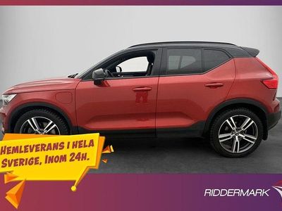 Röd Begagnad 2021 Volvo XC40 R-Design SUV | 339 900 kr (Marknadspris)