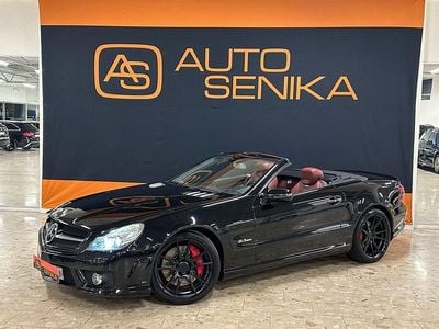 Svart Begagnad 2009 Mercedes SL63 AMG AMG Cab | 599 900 kr