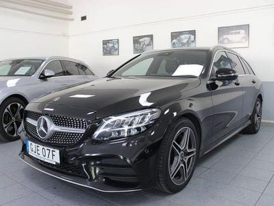Begagnad Mercedes C200 AMG line 184 HK (135 kW) 2019 Svart Kombi