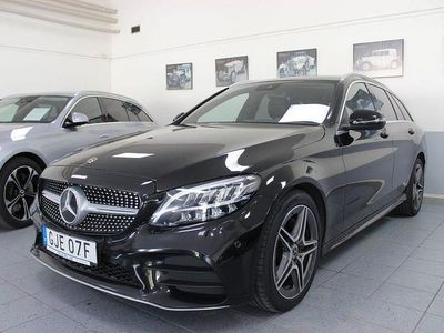 Svart Begagnad 2019 Mercedes C200 AMG line Kombi | 269 900 kr (Lite dyr)