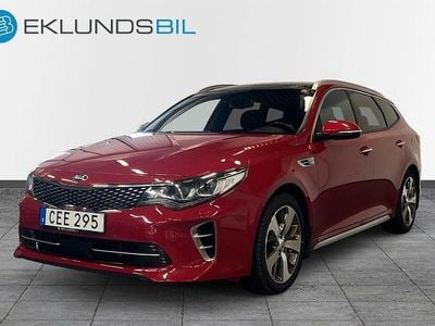 Röd Begagnad 2016 Kia Optima GT-Line Kombi | 159 900 kr (Marknadspris)