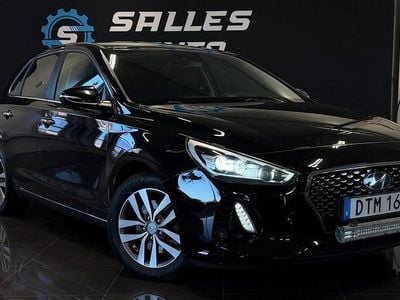 Begagnad Hyundai i30 Premium 136 HK (100 kW) 2017 Svart Halvkombi