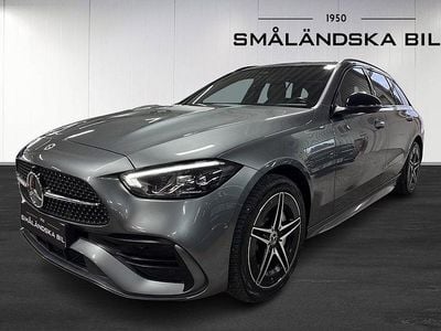 Grå Begagnad 2023 Mercedes C300e AMG line Kombi | 419 000 kr (Dyr)