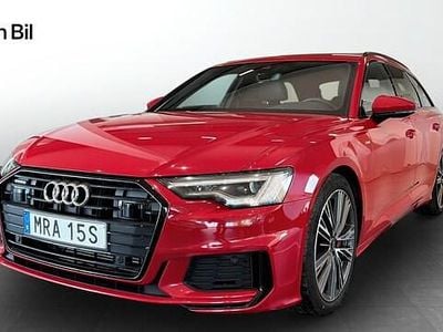 Begagnad Audi A6 S-Line 367 HK (269 kW) 2023 Tangoröd metallic Kombi