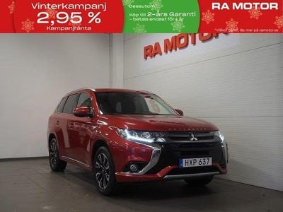 Röd Begagnad 2018 Mitsubishi Outlander SUV | 164 900 kr (Bra pris)