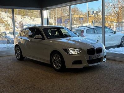 Begagnad BMW 116 M Sport 136 HK (100 kW) 2014 Vit Halvkombi