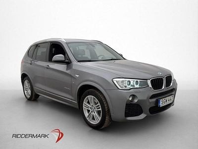 Begagnad BMW X3 Shadowline 190 HK (139 kW) 2017 Grå SUV