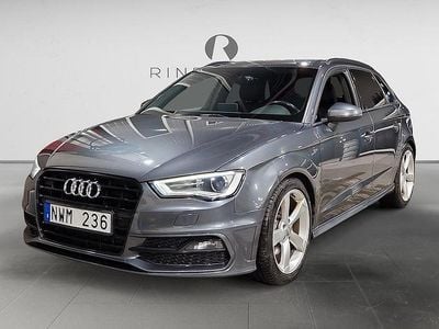 Grå Begagnad 2013 Audi A3 Sportback S-Line Halvkombi | 159 900 kr (Marknadspris)
