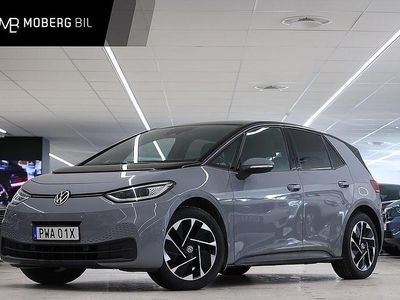 Grå Begagnad 2022 VW ID.3 Pro Performance Halvkombi | 239 900 kr (Marknadspris)