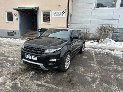 Begagnad Land Rover Range Rover evoque 190 HK (139 kW) 2012 Svart SUV