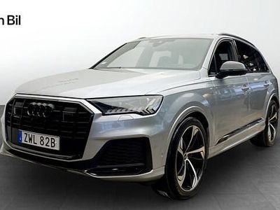 Silver Begagnad 2022 Audi Q7 S-Line SUV | 599 000 kr (Marknadspris)
