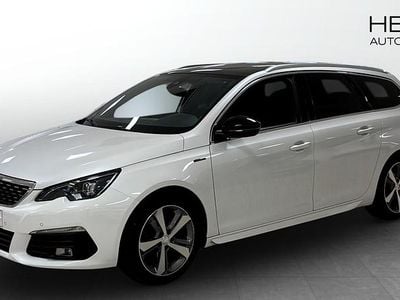Begagnad Peugeot 308 131 HK (96 kW) 2018 Vit Kombi