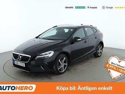 Begagnad Volvo V40 Kinetic 152 HK (111 kW) 2018 Svart Halvkombi
